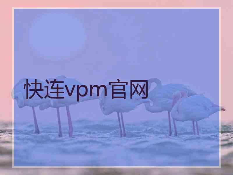 快连vpm官网