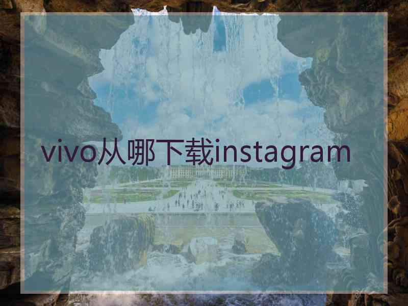 vivo从哪下载instagram