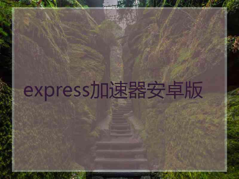 express加速器安卓版