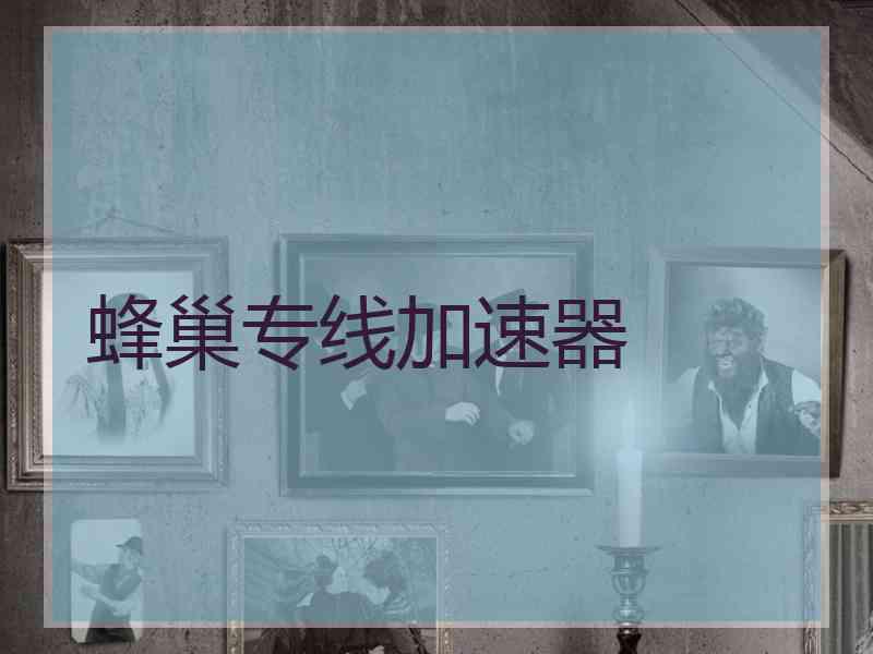蜂巢专线加速器
