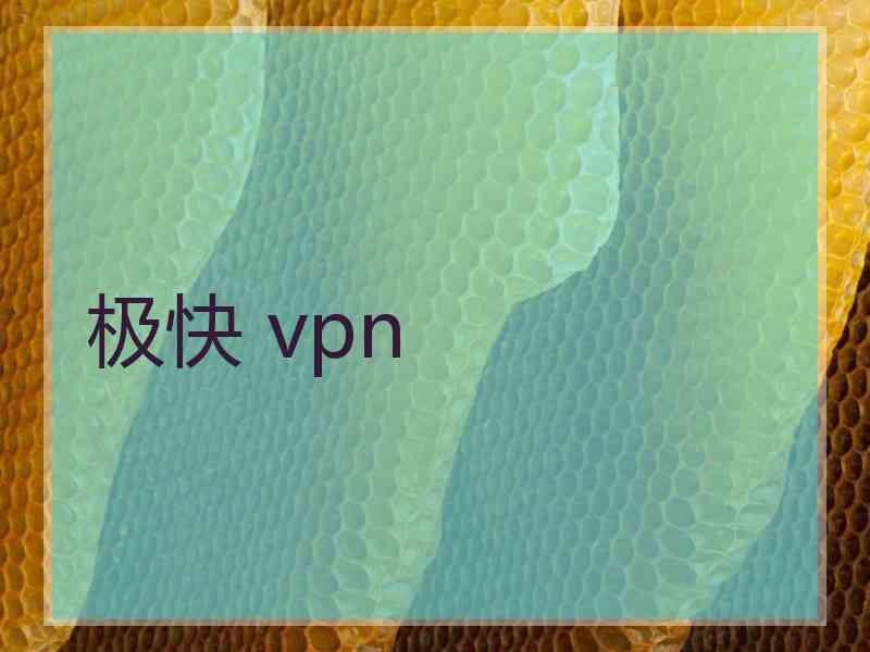 极快 vpn