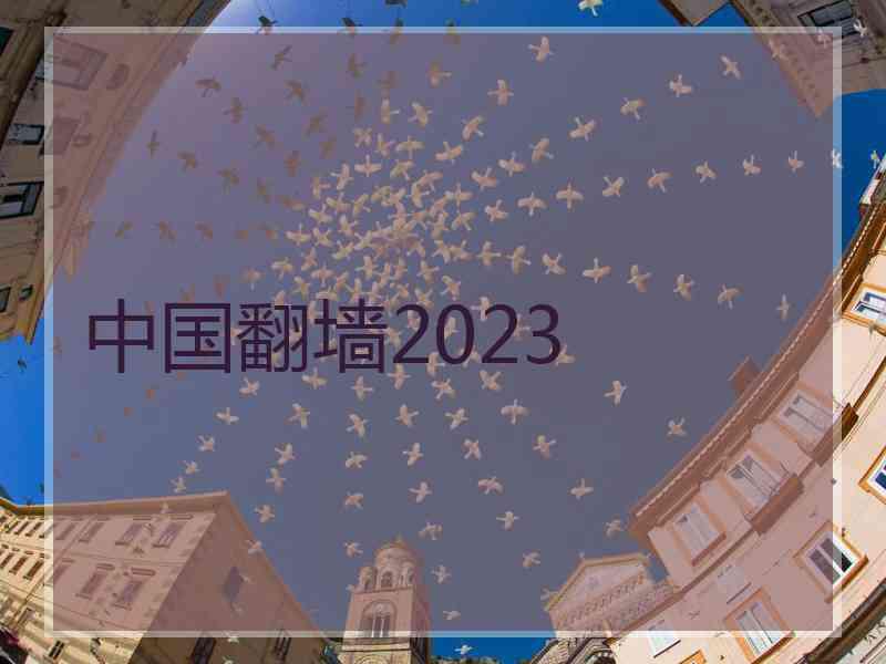 中国翻墙2023