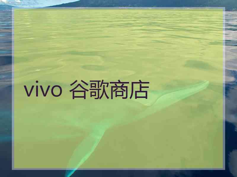 vivo 谷歌商店