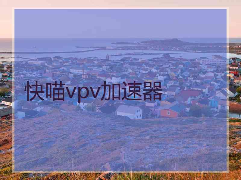 快喵vpv加速器