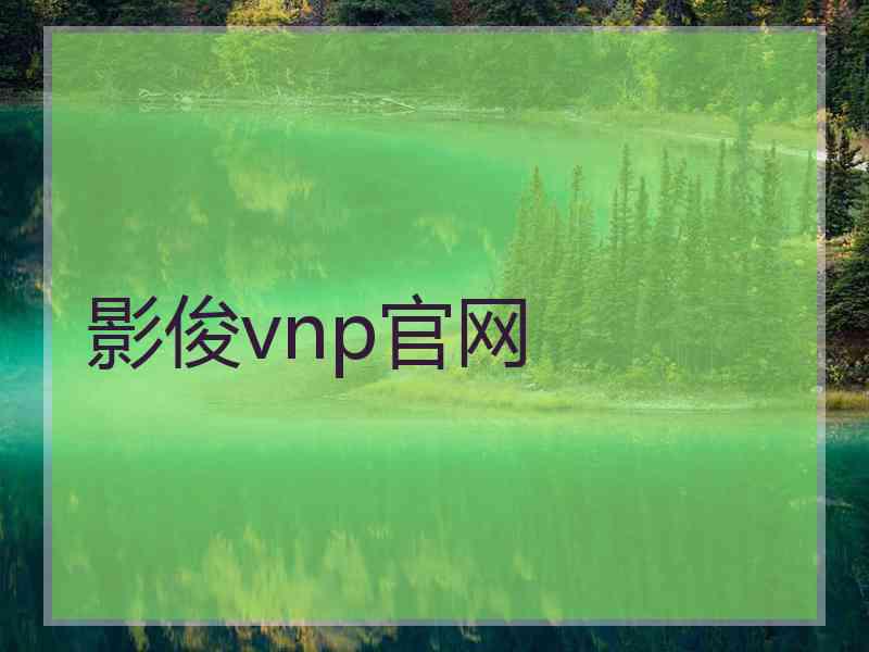 影俊vnp官网