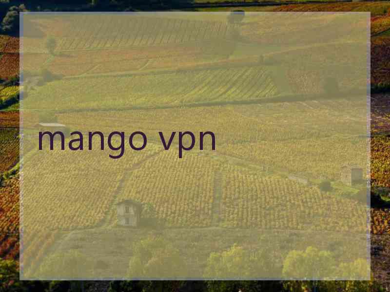 mango vpn