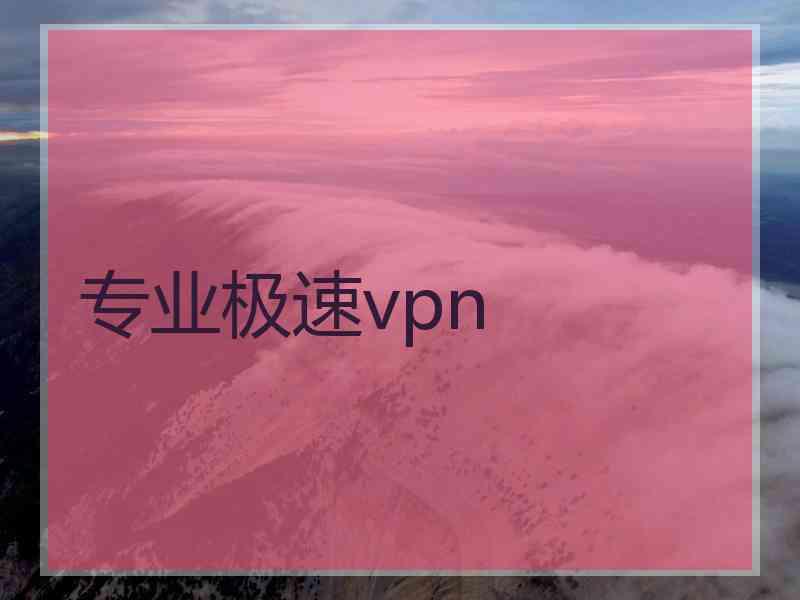 专业极速vpn