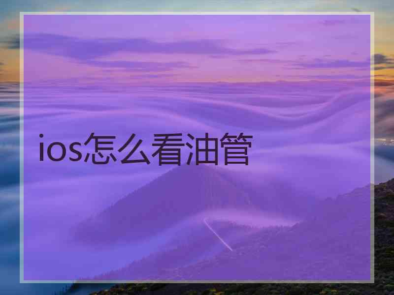 ios怎么看油管