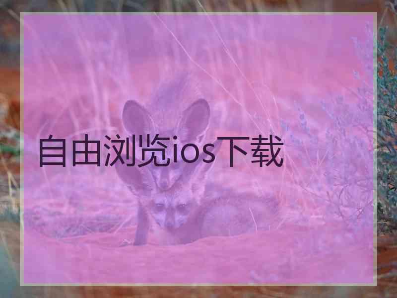 自由浏览ios下载