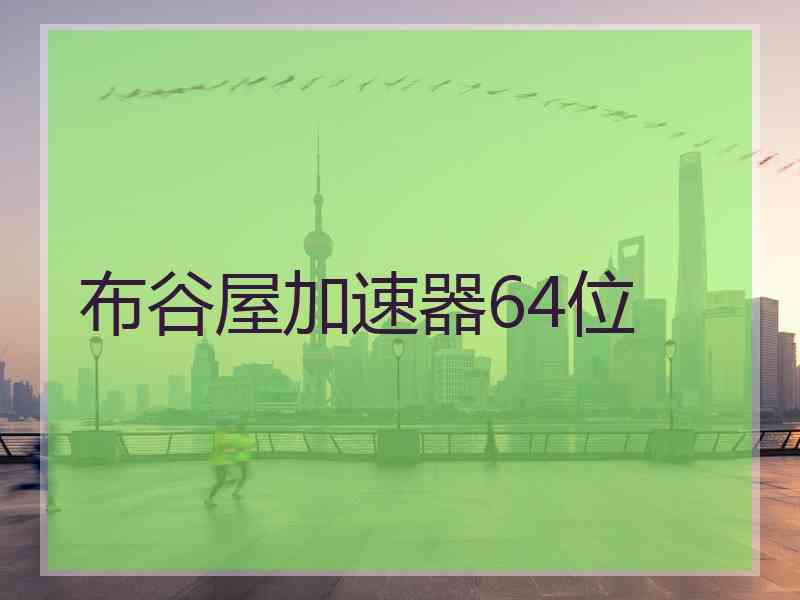 布谷屋加速器64位