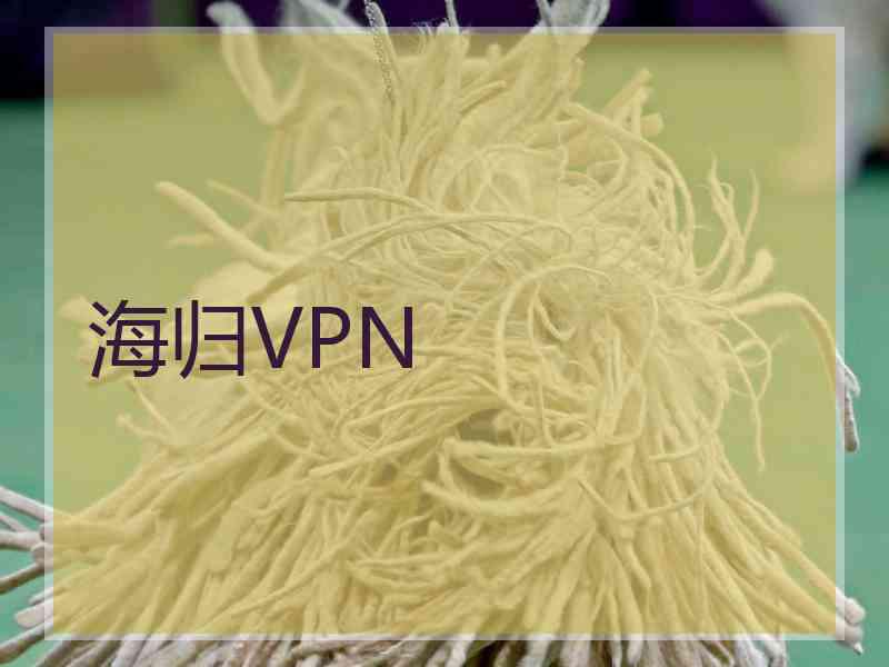 海归VPN